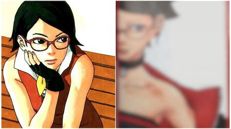 timeskip sarada|Boruto manga leak reveals first look at post timeskip Sarada.